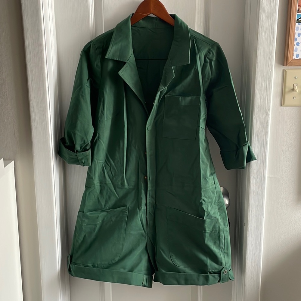 Vintage Green Jumpsuit